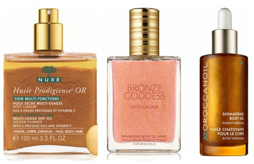 Nuxe, Estee Lauder, Moroccan Oil