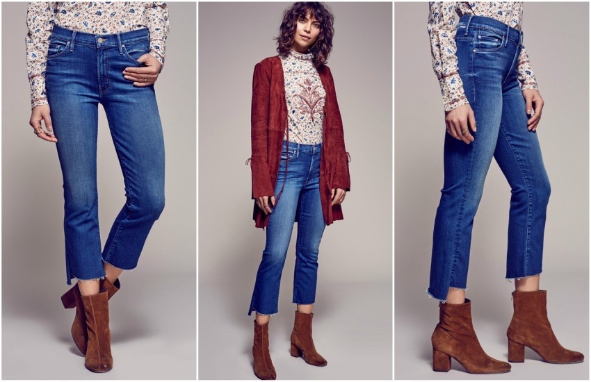 Free People Insider Step Fray Crop Jeans $208.00