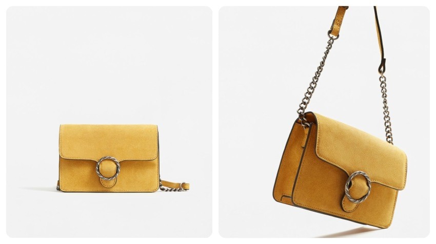 Mango Buckle leather bag (Kn249.90)