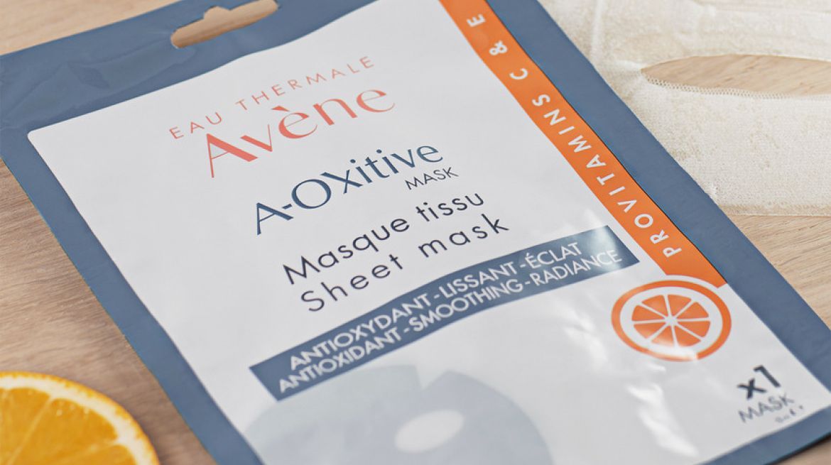 EAU THERMALE AVÈNE A-Oxitive Sheet maska