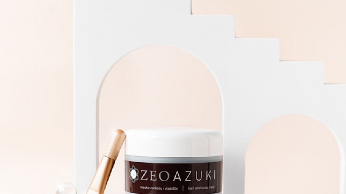 Zeoazuki maska za kosu i vlasište