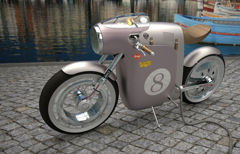 Novi retro motor Monocasco