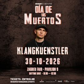 Techno spektakl stiže u Zagreb: Klangkuenstler predvodi veliki BSH Día de los Muertos