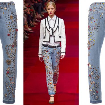 Opsjednuti smo s Dolce &amp; Gabbana trapericama s perlama!