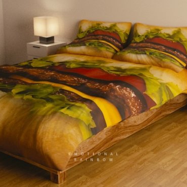 Biste li spavali među pizzama i hamburgerima?