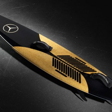 Mercedes-Benz surfboard