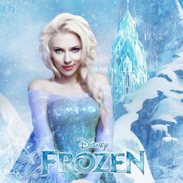 Scarlett Johansson kao Elsa (Frozen)