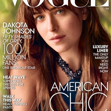 Dakota Johnson za Vogue