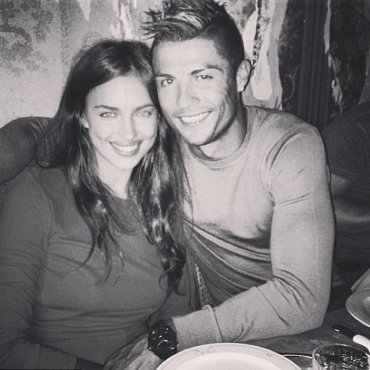 Irina Shayk i Cristiano Ronaldo (Instagram 2013)