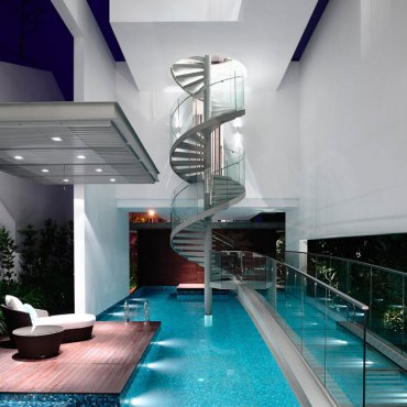 Ova singapurska kuća s velikim bazenom oduševit će vas na prvu