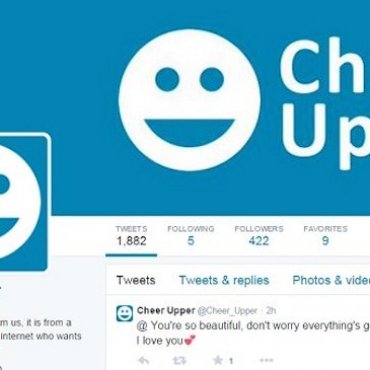 Cheer Upperom razveselite sve tužne ljude na Twitteru