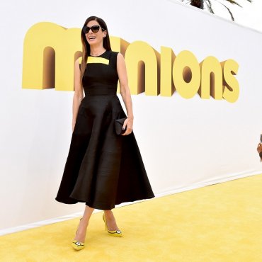 Sandra Bullock na premijeri "Minionsa"