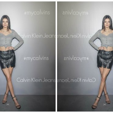 Kendall Jenner na CK eventu