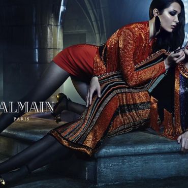 Gigi i Bella Hadid za Balmain jesen/zima 2015