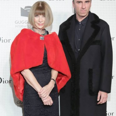 Raf Simons i Anna Wintour