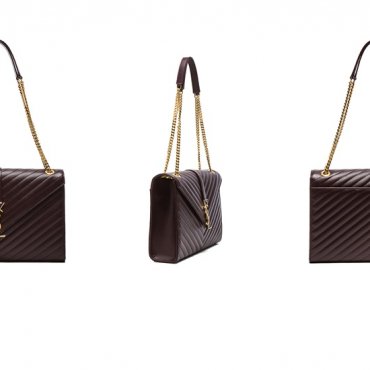 SAINT LAURENT LARGE MONOGRAM ENVELOPE CHAIN BAG (17,307.87 kn)