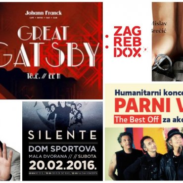 Tjedni pregled događanja u Zagrebu