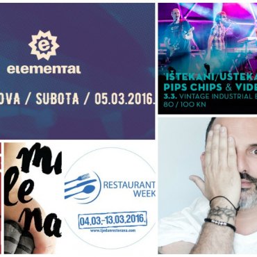 Tjedni vodič 2.3. - 8.3.