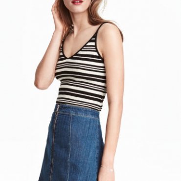 H&amp;M A-line denim skirt 24,99 €