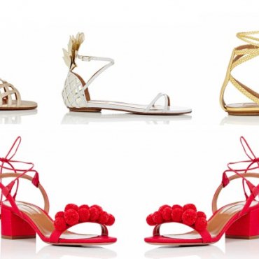 Obožavamo Aquazzura sandale!