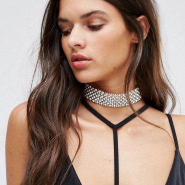 River Island Mega Sparkle Choker £14.00