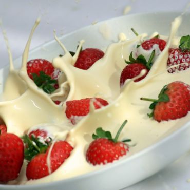 Jagode u kremi zavajon