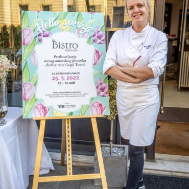 Predstavljanje novog jelovnika Le Bistroa, autorice Chefice Ane Grgić