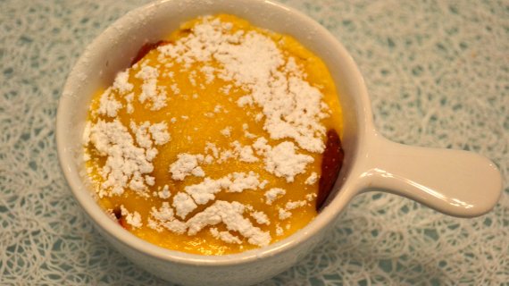 Zapečene jagode zabaglione