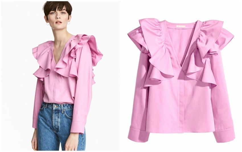 H&amp;M Ruffled blouse 39,99 €