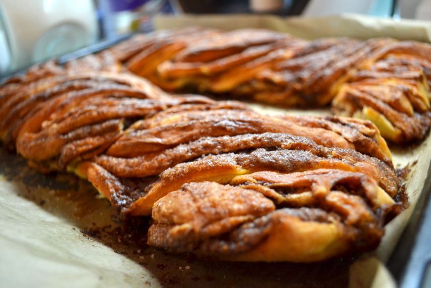 kolač sa cimetom - estonian kringel