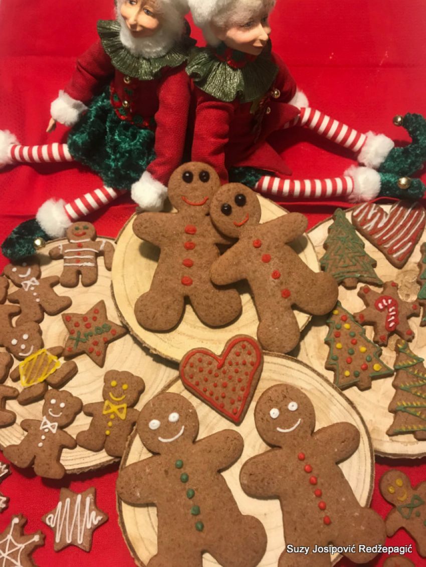 Gingerbread božićni keksi