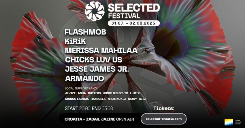 Selected Festival, Jazine Zadar