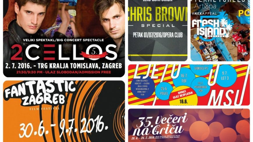 Tjedni vodič od 1. do 7. srpnja!